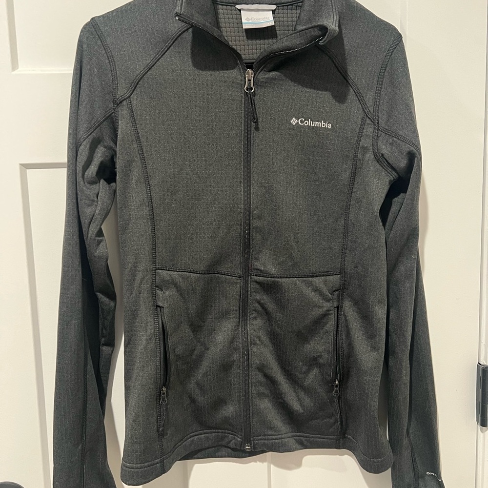 Columbia Dark Gray Full-Zip Jacket